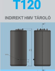 BLU T120 indirekt tároló